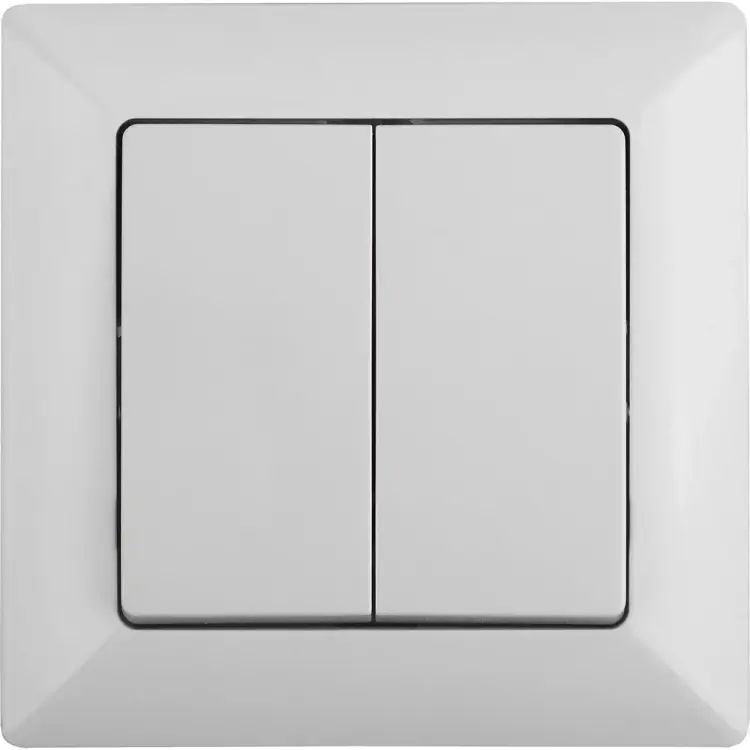 Двухклавишный выключатель Intro Solo 4-104-01 Б0053585