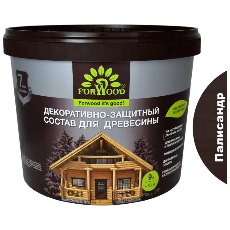 Декоративно-защитный состав для древесины Forwood ВДПФ-1601 4630058024480