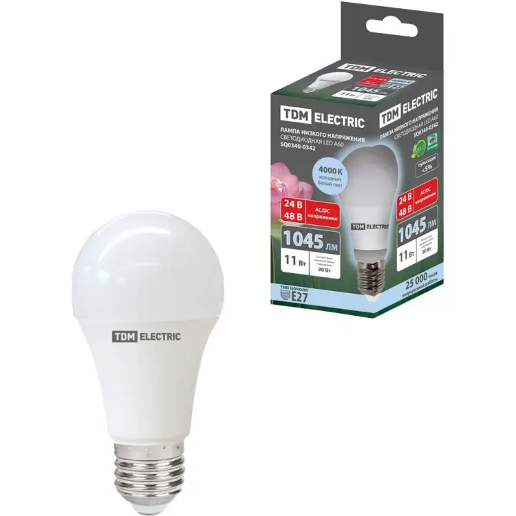 Низковольтная светодиодная лампа TDM ELECTRIC МО SQ0340-0342 Низковольтная светодиодная лампа TDM ELECTRIC МО SQ0340-0342
