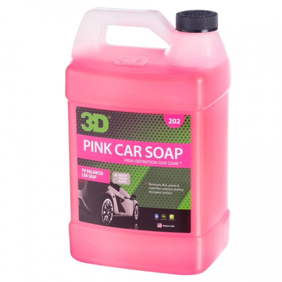 Автошампунь 3D Pink Car Soap