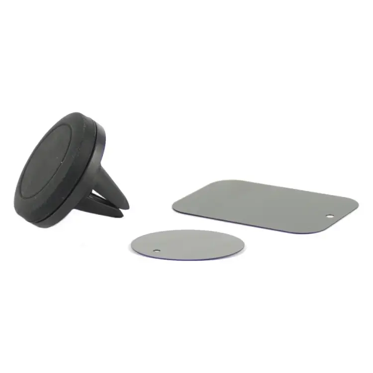 Круглый магнитный держатель мобильного устройства на дефлектор обдува Nova Bright 46648