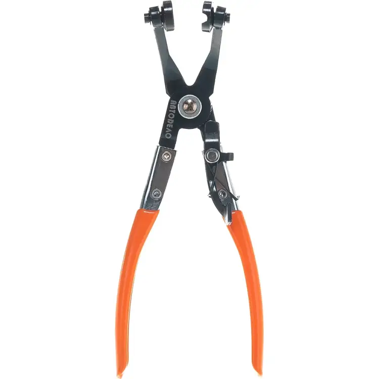 Загнутые клещи для самозажимных пружинных хомутов Автоdело 40101 15139