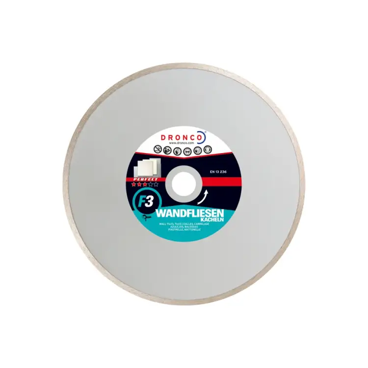 Алмазный диск по плитке DRONCO F3 Perfect GRF 4183515100 Алмазный диск по плитке DRONCO F3 Perfect GRF 4183515100