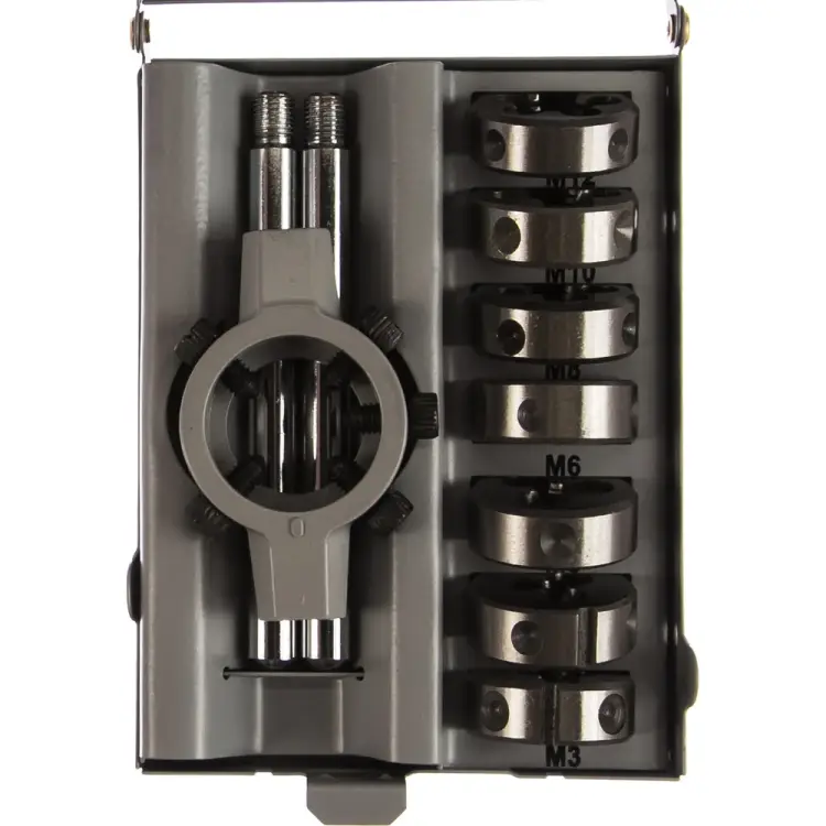 Набор круглых ручных плашек THORVIK D-COMBO MDS8 52885