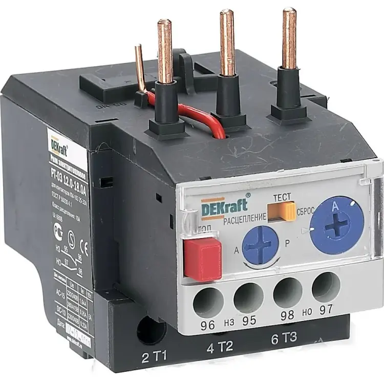 Тепловое реле DEKraft РТ-03 25-32А 23.0-32.0АВ 23122DEK 276596