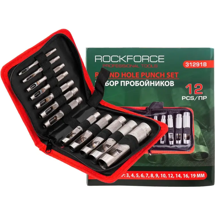 Набор пробойников Rockforce RF-31291B(50841) Набор пробойников Rockforce RF-31291B(50841)