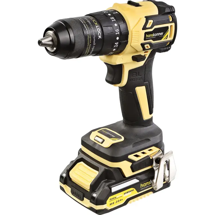 Аккумуляторный шуруповерт Hanskonner 1BatterySystem HCD2065PRO Аккумуляторный шуруповерт Hanskonner 1BatterySystem HCD2065PRO