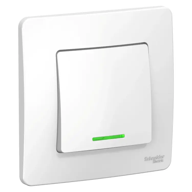 Одноклавишный выключатель Systeme Electric BLANCA BLNVS010111