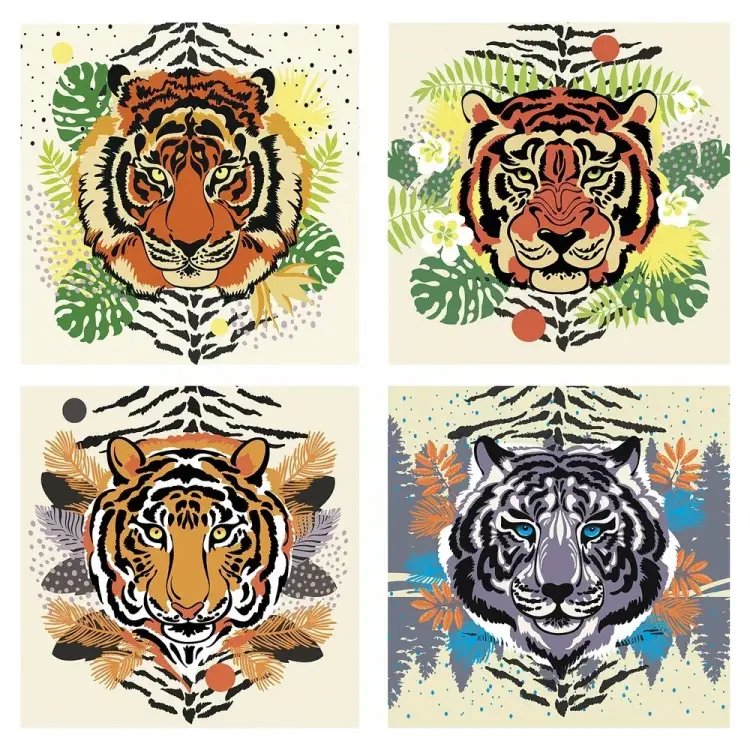 Подставка под горячее МУЛЬТИДОМ Ауф Тигр МТ88-396