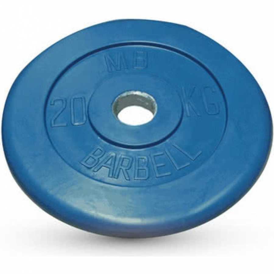 Обрезиненный диск Barbell 443