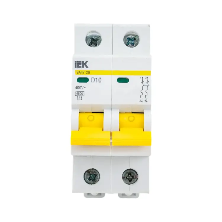 Автоматический выключатель IEK ВА47-29 MVA20-2-010-D