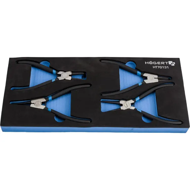 Набор клещей для стопорных колец HOEGERT TECHNIK HT7G131