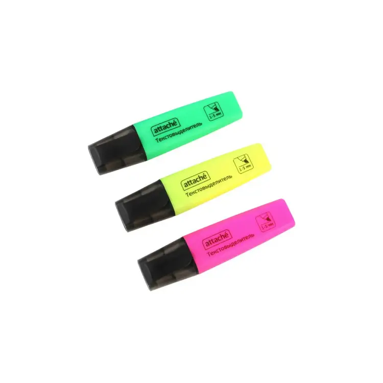 Маркер-выделитель текста Attache Colored 958581