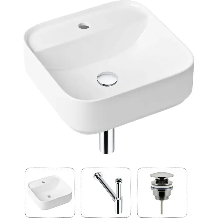 Накладная раковина для ванной Lavinia Boho Bathroom Sink Slim 21520276