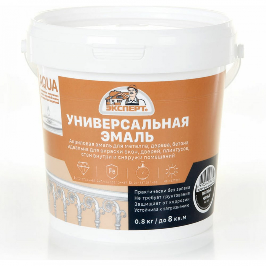 Универсальная акриловая эмаль Эксперт 29091