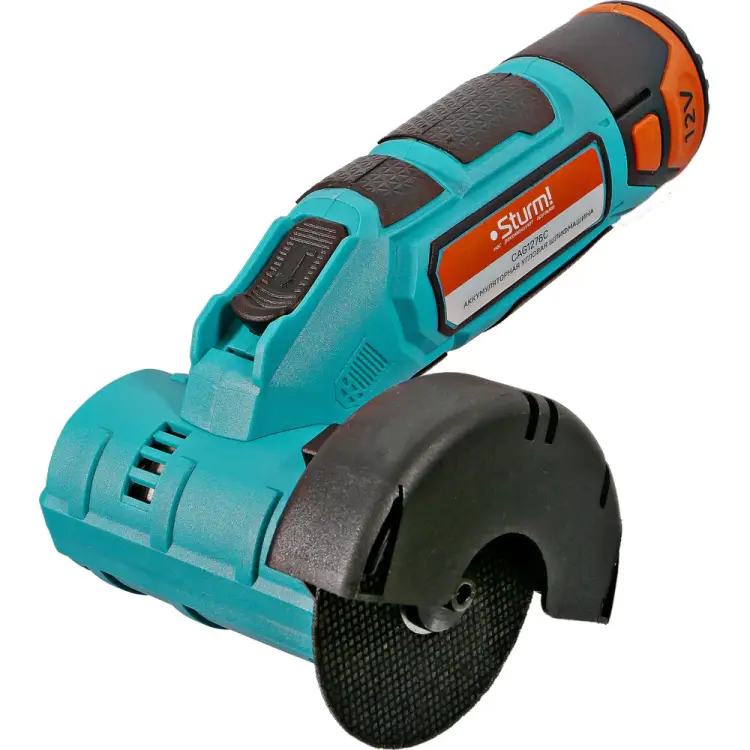 Аккумуляторная угловая шлифмашина Sturm 1BatterySystem12V CAG1276C
