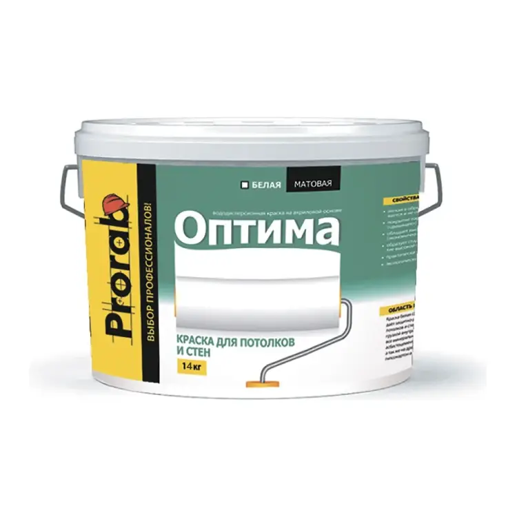 Краска для стен и потолков Prorab ОПТИМА POSP-140/110 Краска для стен и потолков Prorab ОПТИМА POSP-140/110