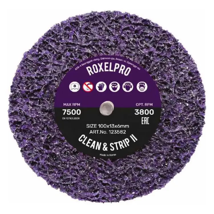Зачистной круг RoxelPro ROXPRO Clean&Strip II 123582 Зачистной круг RoxelPro ROXPRO Clean&Strip II 123582