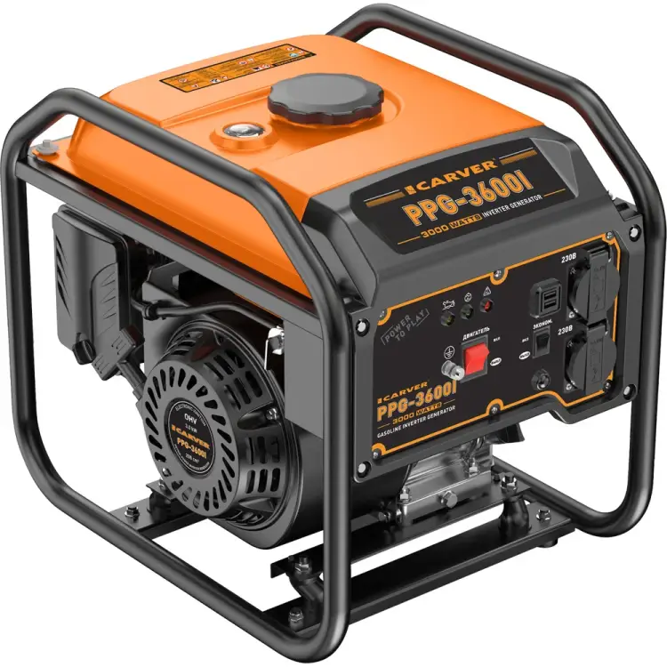 Инверторный генератор CARVER PPG -3600I 01.020.00053