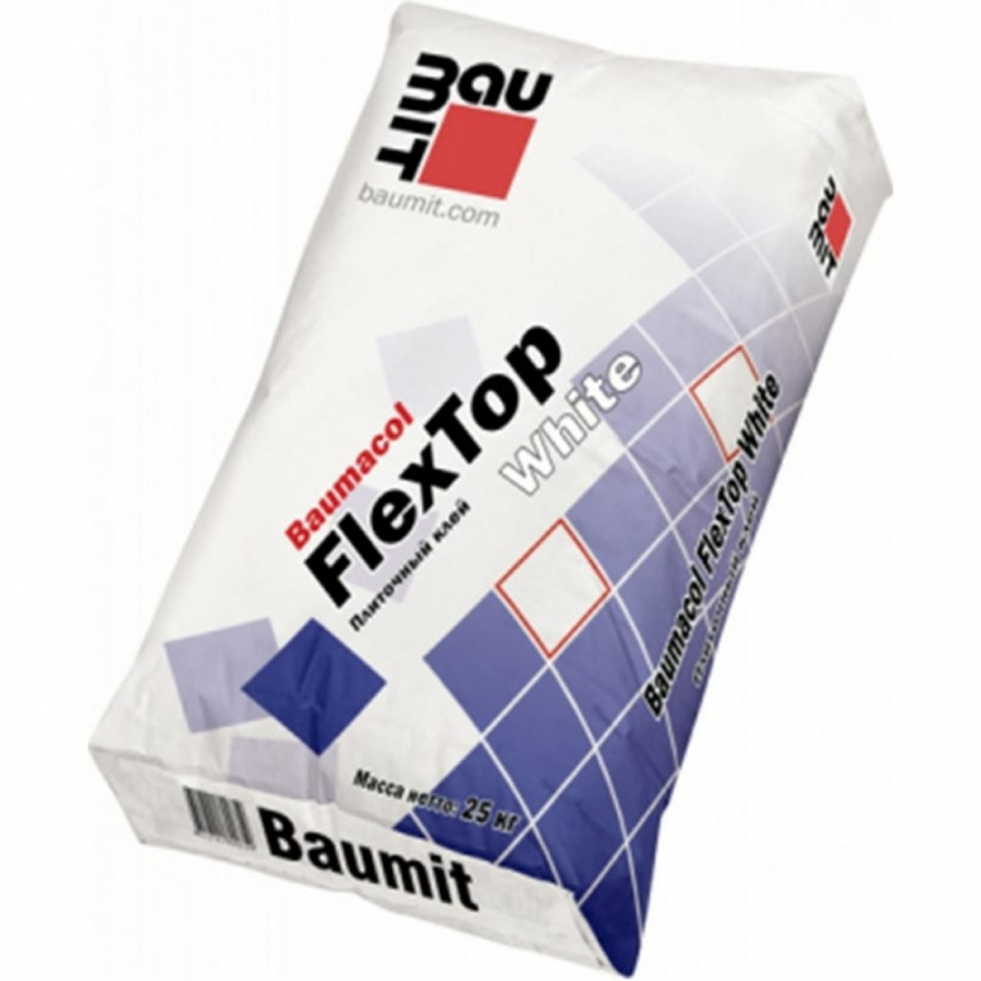 Плиточный клей Baumit Baumacol FlexTop White