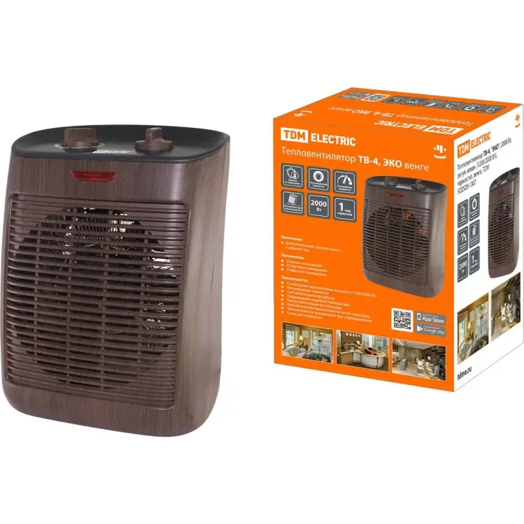 Тепловентилятор TDM ELECTRIC ТВ-4 ЭКО SQ2520-1307