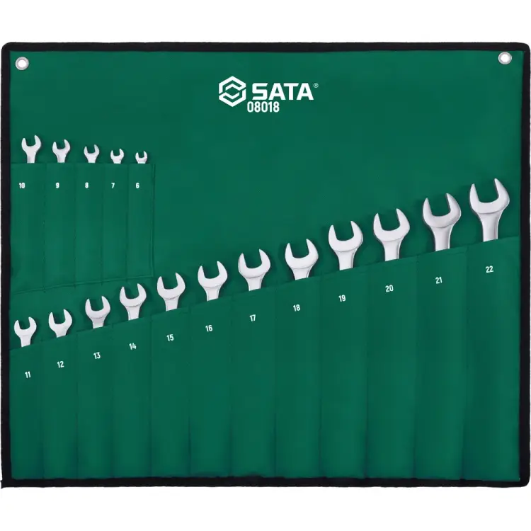 Набор комбинированных ключей Sata 08018