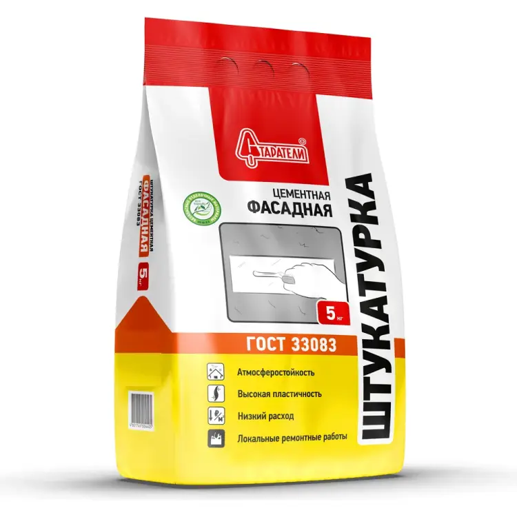 Фасадная цементная штукатурка Старатели 3277/3592 Фасадная цементная штукатурка Старатели 3277/3592