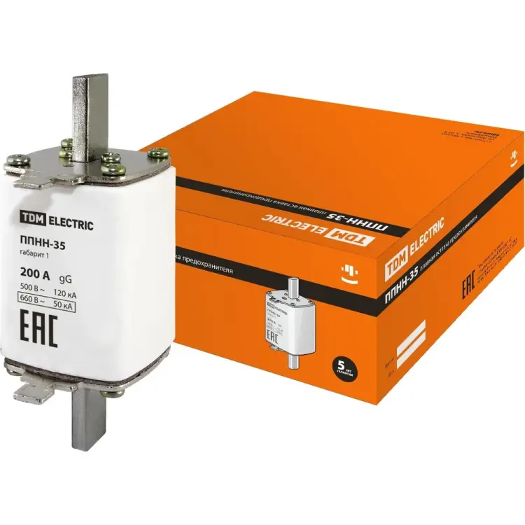 Плавкая вставка предохранителя TDM ELECTRIC ППНН-35 SQ0713-0024