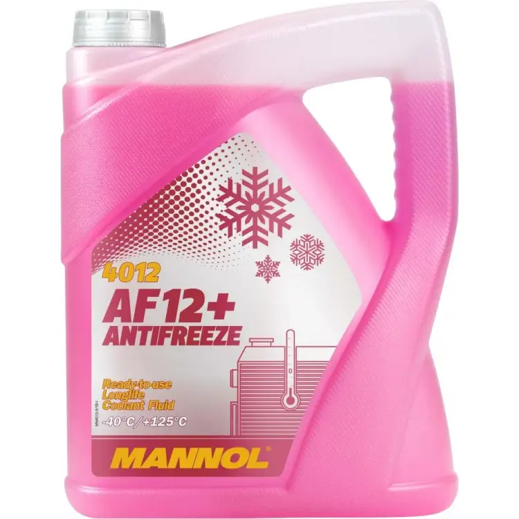 Готовый раствор охлаждающая жидкость MANNOL ANTIFREEZE LONGLIFE AF12+ 2039