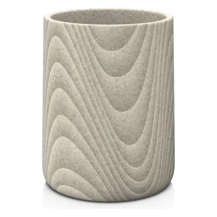 Настольный стакан для зубных щеток FORA spline FOR-SPN044 Настольный стакан для зубных щеток FORA spline FOR-SPN044