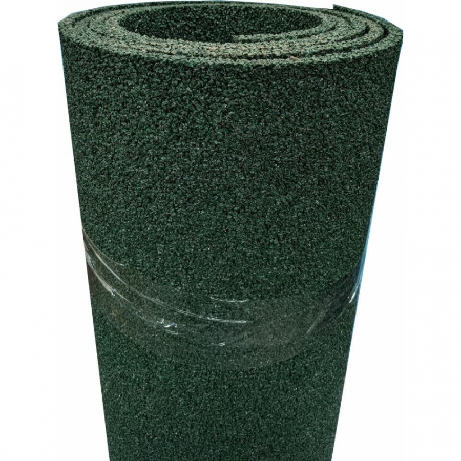 Покрытие ООО АМОРТЕКС из резиновой крошки 1500x6000x10 мм цвет зеленый