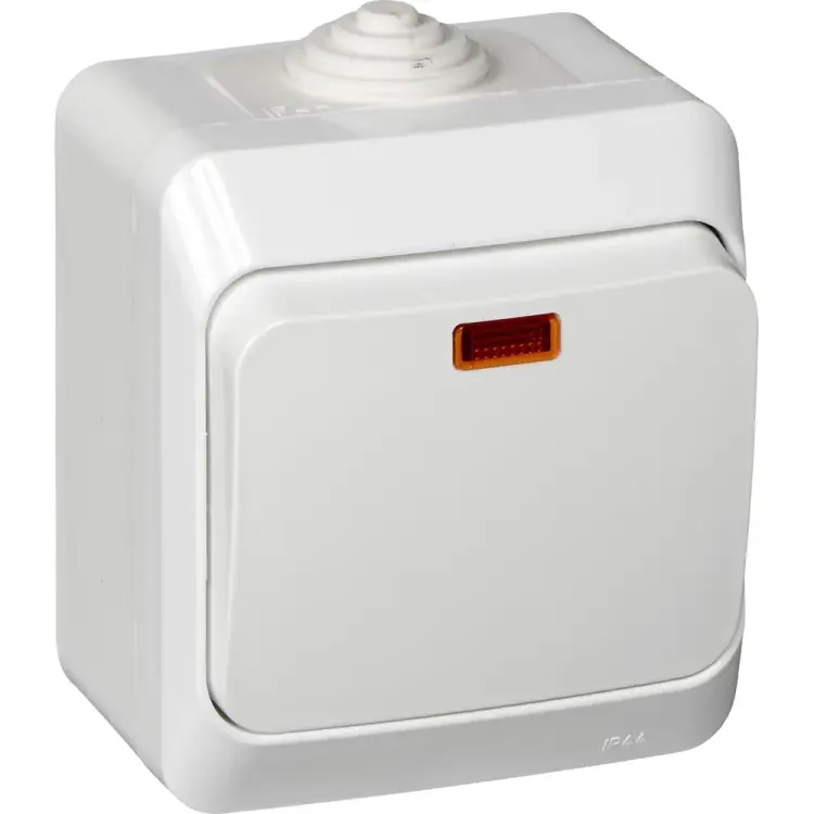 Наружный одноклавишный выключатель Systeme Electric Lexel Этюд BA10-045B