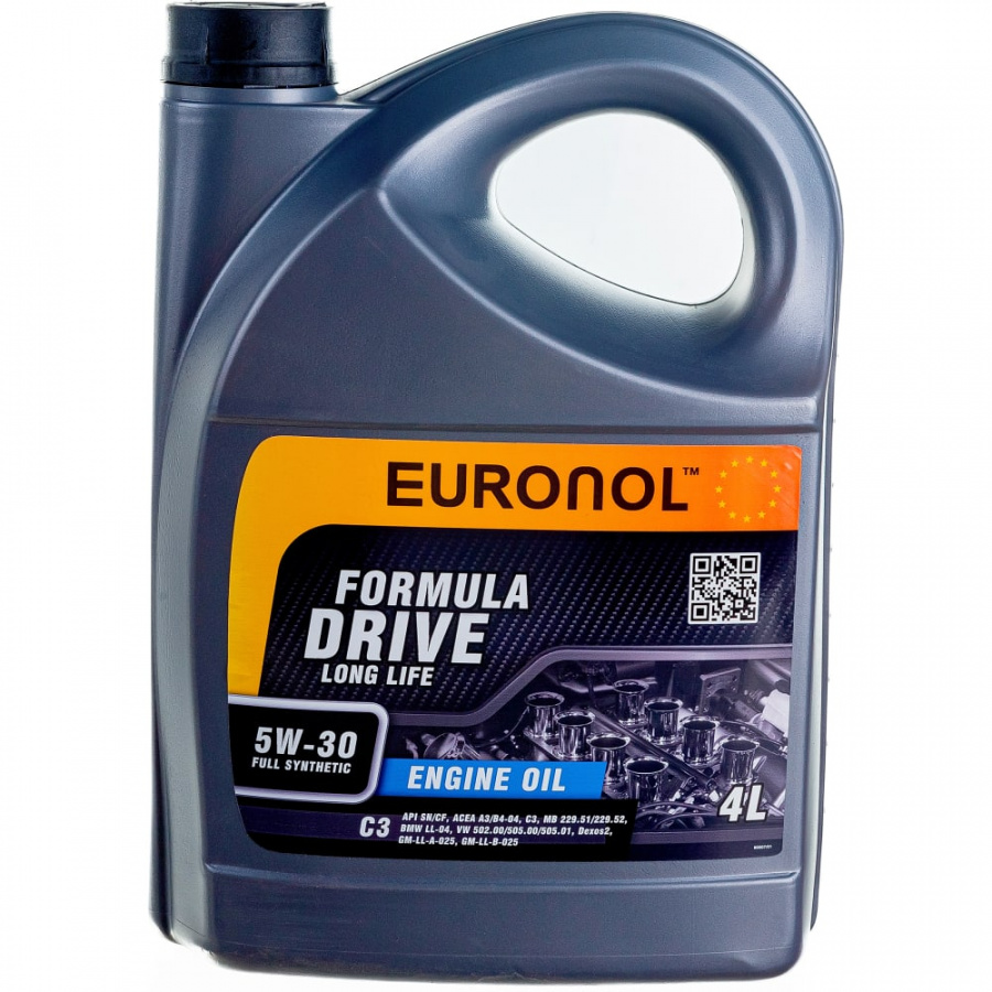 Моторное масло Euronol DRIVE FORMULA LL 5w-30, С3