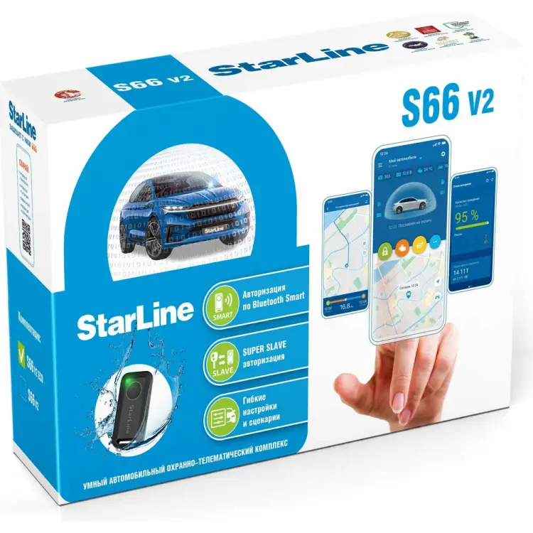 Охранно-телематичекий комплекс StarLine S66 v2 ECO 4004072