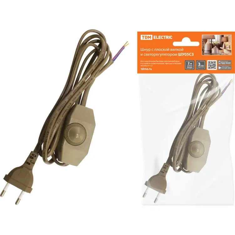 Шнур TDM ELECTRIC ШУ05С3 SQ1305-0053 Шнур TDM ELECTRIC ШУ05С3 SQ1305-0053