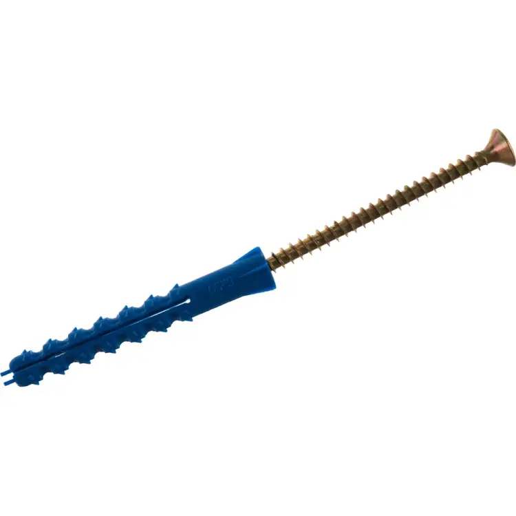 Дюбель рдк с шурупом МЕТИЗНЫЙ ДВОР 6х50мм (10 шт.) 4607173902153