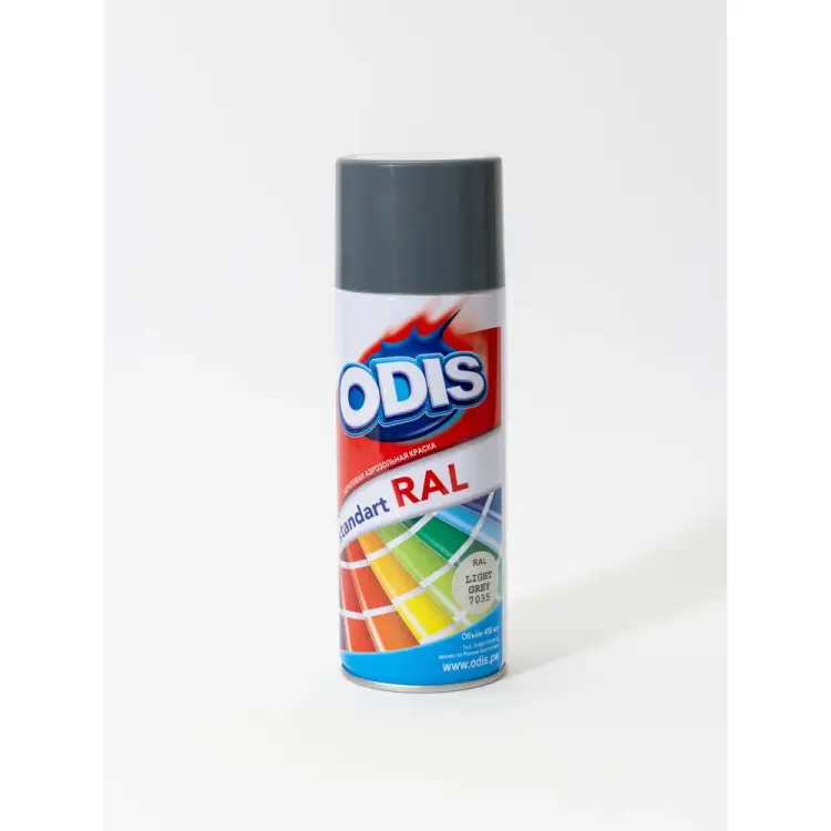 Краска-спрей ODIS standart 7035ral Краска-спрей ODIS standart 7035ral