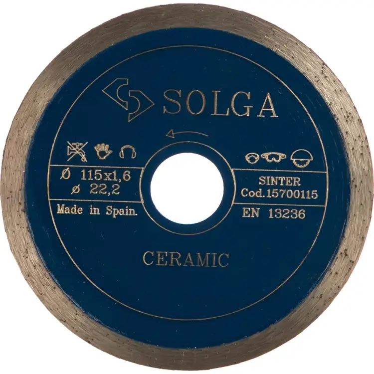 Алмазный диск Solga Diamant CERAMICS, MARBLE 15700115 Алмазный диск Solga Diamant CERAMICS, MARBLE 15700115