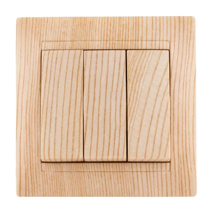 Трехклавишный выключатель TDM ELECTRIC Лама SQ1815-0303