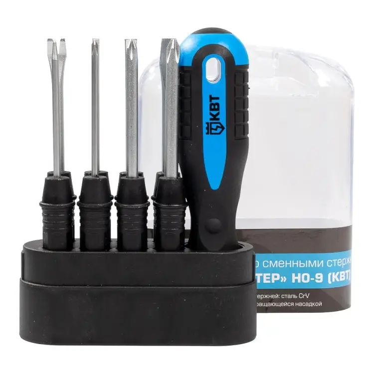 Набор отверток КВТ Мастер НО-9 78708 Набор отверток КВТ Мастер НО-9 78708