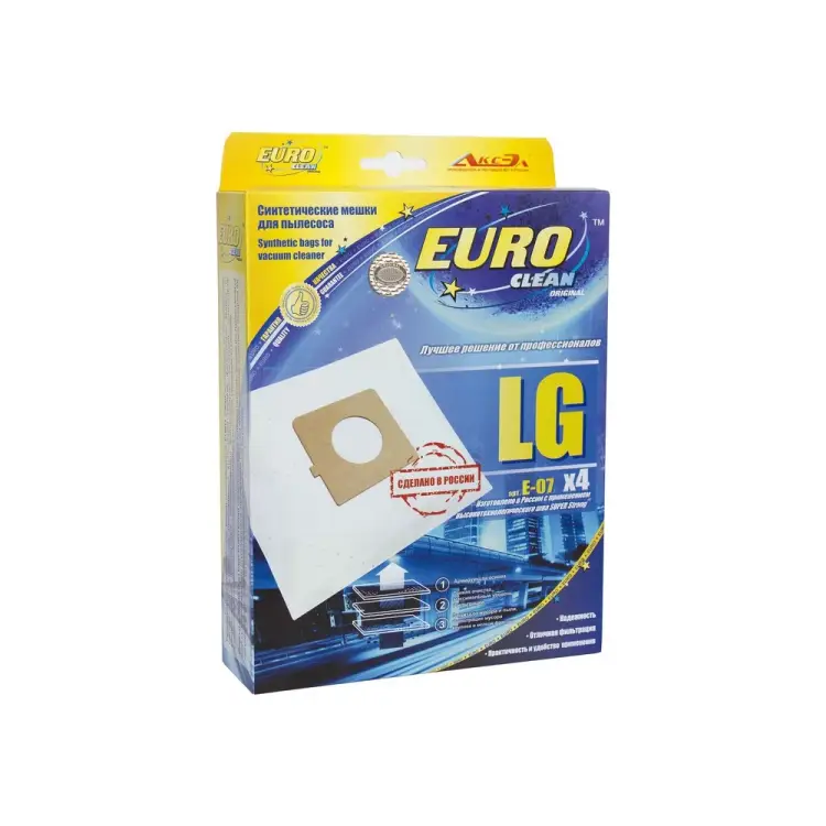 Мешки EURO Clean E-07/4 Мешки EURO Clean E-07/4