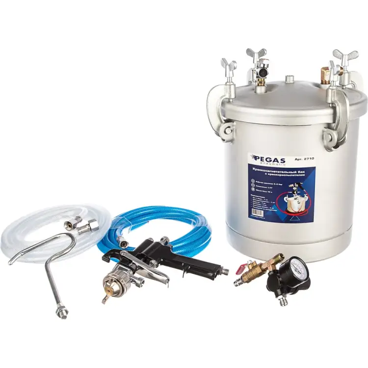 Профессиональный красконагнетательный бак Pegas pneumatic 8315 2710 Профессиональный красконагнетательный бак Pegas pneumatic 8315 2710