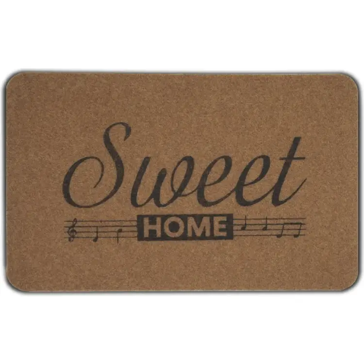 Влаговпитывающий коврик ComeForte ВЕЛЮР ЛЮБИМЫЙ ДОМ TCLR/W-404