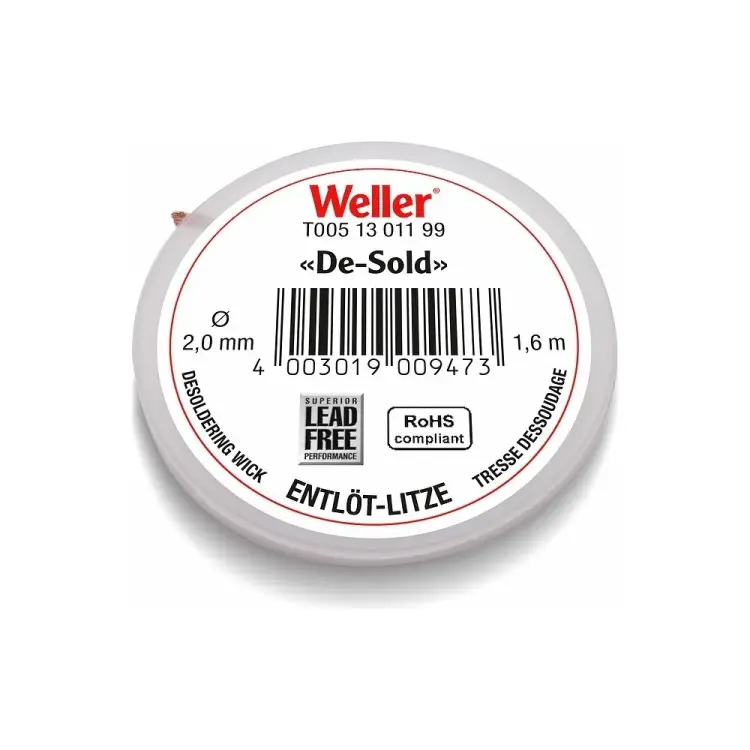 Оплетка для выпайки для выпайки WELLER 51301199