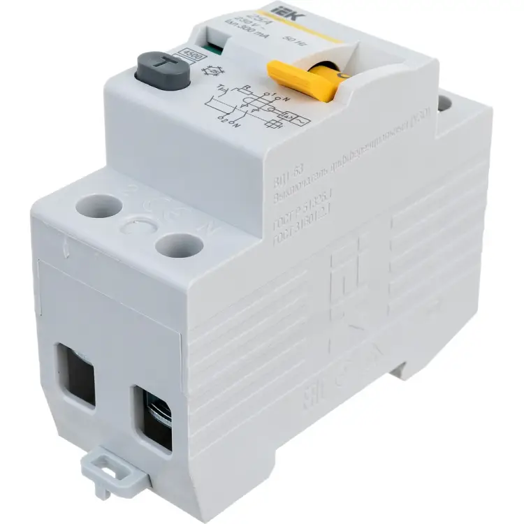 Узо IEK ВД1-63 2п, AC, 25А, 300мА MDV10-2-016-031
