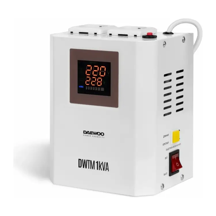 Настенный стабилизатор напряжения DAEWOO DW-TM1kVA