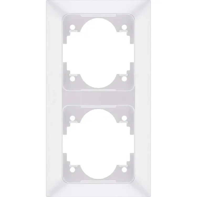 Вертикальная двухместная рамка NE-AD Aras 93-26-61