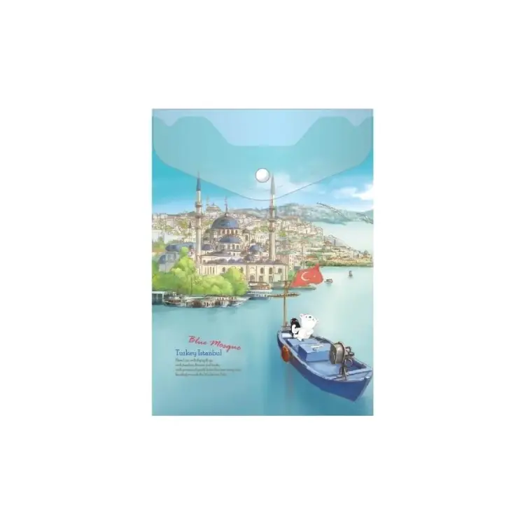 Папка-конверт COMIX география A1856 IT