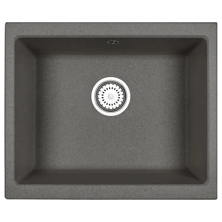 Кварцевая мойка EMAR EMQ-1555.P Оникс