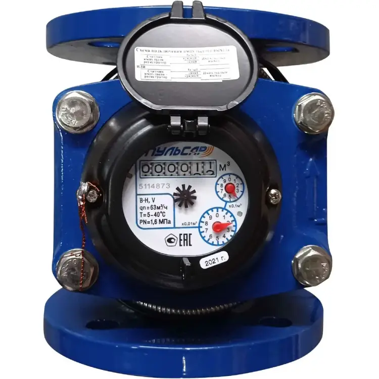 Турбинный счетчик холодной воды/горячей воды Пульсар Р00074136